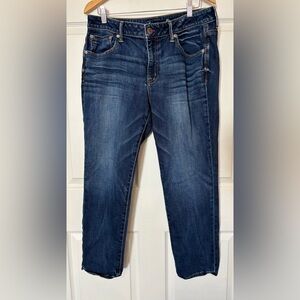 American Eagle slouchy ankle jeans size 12